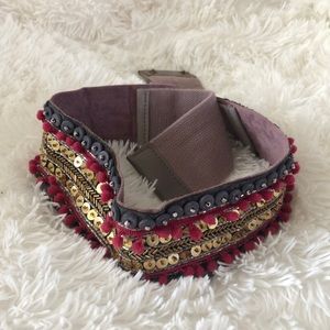 Beaded boho Anthropologie belt